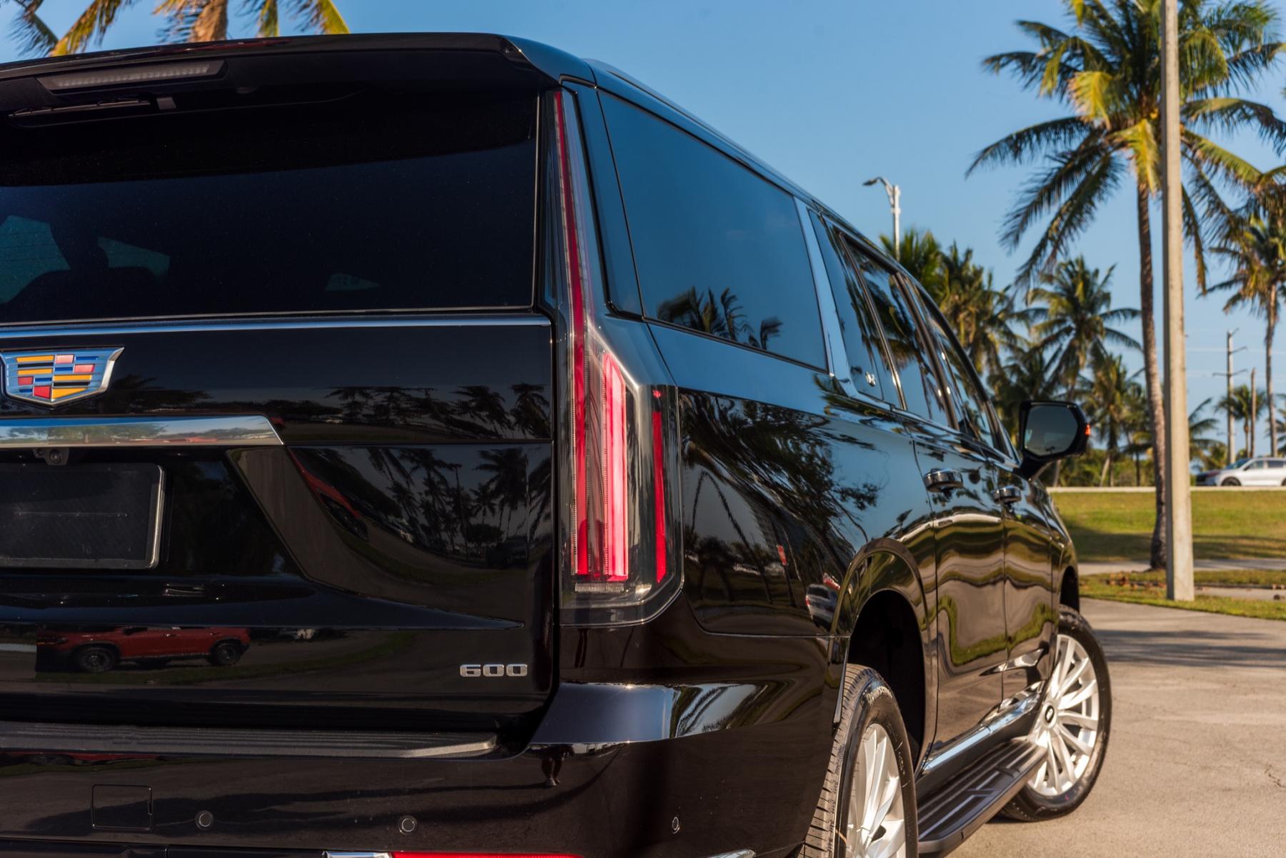 Executive black Transfers in Miami on Cadillac Escalade